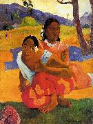 Paul Gauguin When Will You Marry oil painting artist